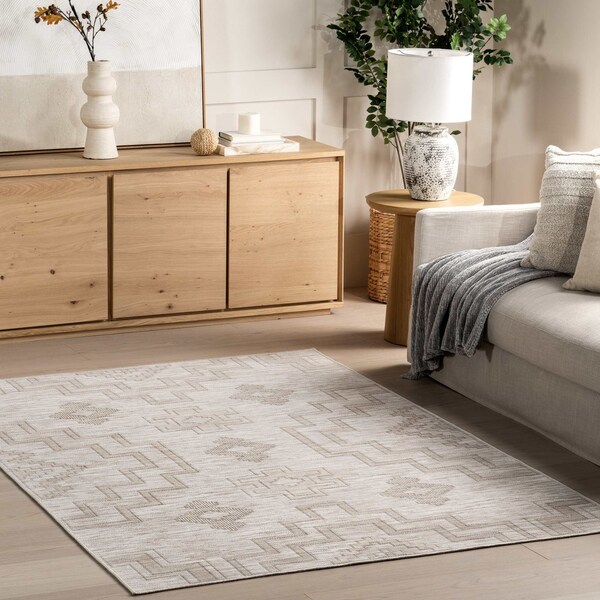 Nuloom Avni Southwestern Machine Washable Area Rug 5ft x 8ft KFZE01A-508 - main